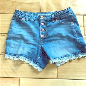 Cat and jack Jean shorts